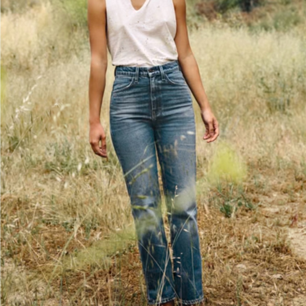 Imogene + Willie, high-rise straight leg denim